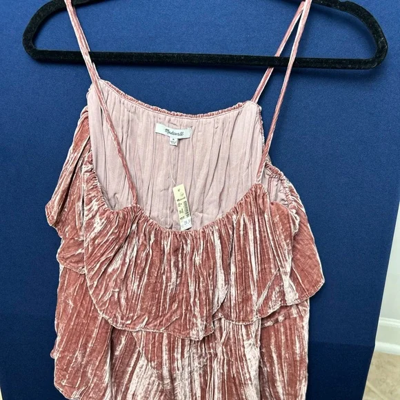 Madewell Velvet Blush Camisole - Picture 3 of 8